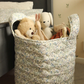 Large Quilted Storage Basket